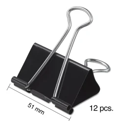 Clips & Fasteners|Staples Large Binder Clips, 1