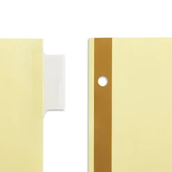 Dividers|Staples Large Tab Insertable Paper Divider, 8 Tabs, Buff with Clear Tabs, 4 Sets (13516/14482)