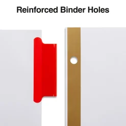 Dividers|Staples Large Tab Insertable Dividers, 5-Tab, Assorted Colors (13489/11121)