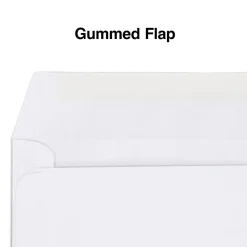 Outlet Staples Laser Forms Double Window Envelopes, Wove White, 500/Box (ST473949-CC)