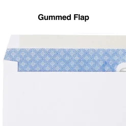 Hot Staples Laser Security Tinted #9 Double Window Envelopes, 3 5/8" x 8 7/8", Wove White, 500/Box (ST394062-CC)