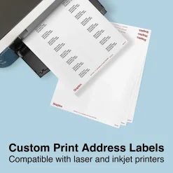 Sale Staples Laser/Inkjet Address Labels, 1