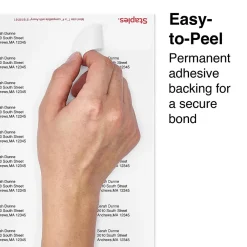 Sale Staples Laser/Inkjet Address Labels, 1