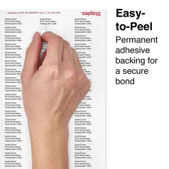 Best Staples Laser/Inkjet Address Labels, 1/2