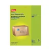 Online Staples Laser/Inkjet Shipping Labels, 8-1/2" x 11", Clear, 1 Label/Sheet, 25 Sheets/Pack (18091-CC)