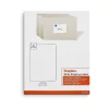 Sale Staples Laser/Inkjet Shipping Labels, 3 1/2" x 5", Bright White, 4 Labels/Sheet, 100 Sheets/Pack, 400 Labels/Box (18074-CC)