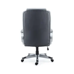 Ergonomic Chairs*Staples Mcallum Ergonomic Bonded Leather Swivel Manager Chair, (51474) Gray