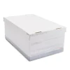 File Storage|Staples Medium Duty File Box, Lift Off Lid, Legal, White/Gray, 12/Carton (TR59217)