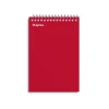 Notepads|Staples Memo Pad, 4" x 6", College Ruled, Assorted Colors, 50 Sheets/Pad, 5 Pads/Pack (ST11494N)
