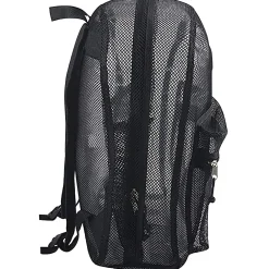 Staples Mesh Backpack, Black (29693)