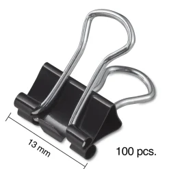 Clips & Fasteners|Staples Micro Binder Clips, 0.13