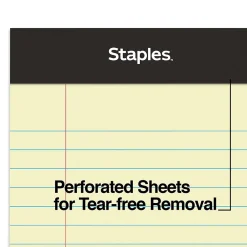 Notepads|Staples ® Mini Legal Notepad, 3