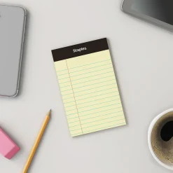 Notepads|Staples ® Mini Legal Notepad, 3