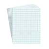Notepads|Staples ® Notepads, 8.5" x 11", Graph Ruled, White, 50 Sheets/Pad, 6 Pads/Pack (ST57332)