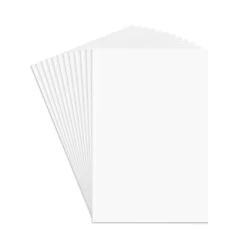 Notepads|Staples Notepads, 3" x 5", Unruled, White, 100 Sheets/Pad, Dozen Pads/Pack (ST57337)