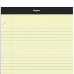 Notepads|Staples Notepads, 8.5