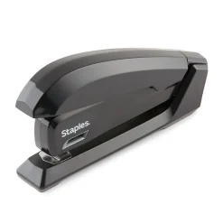 Staplers|Staples One-Touch Desktop Stapler, 20 Sheet Capacity, (44436) Black
