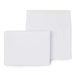 Discount Staples Photo A6 Invitation Envelopes, 4 3/4" x 6 1/2", White, 50/Box (ST16985-CC)