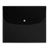 Outlet Staples Plastic Filing Envelope with Snap Closure, Letter Size, Assorted Colors (TR51798)