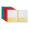 Pocket Folders|Staples 2-Pocket Plastic Presentation Folder, Each (ST55095-CC)