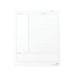 Filler Paper|Staples Premium Arc Notebook System Refill Paper, 8.5" x 11", 50 Sheets, College Ruled, White (20021)