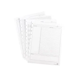 Filler Paper|Staples Premium Arc Notebook System Refill Paper, 8.5