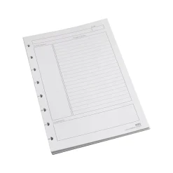 Filler Paper|Staples Premium Arc Notebook System Refill Paper, 5.5" x 8.5", 50 Sheets, College Ruled, White (20022)