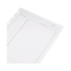 Filler Paper|Staples Premium Arc Notebook System Refill Paper, 5.5