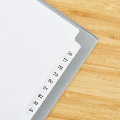 Dividers|Staples Premium Collated Legal Divider with 26-50/Table of Contents Tab Set (11372)