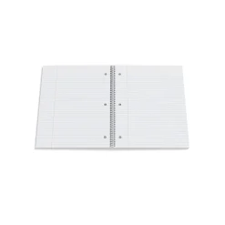 Subject Notebooks|Staples Premium 1-Subject Notebook, 8.5" x 11", College Ruled, 100 Sheets, Pink, 12 Notebooks/Carton (TR51448Ct)