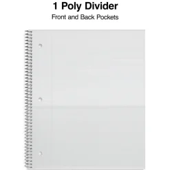 Subject Notebooks|Staples Premium 1-Subject Notebook, 8.5