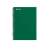Subject Notebooks|Staples Premium 3-Subject Notebook, 5.88" x 9.5", College Ruled, 138 Sheets, Green (TR58354)