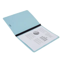 File Folders|Staples Pressboard File Folders, Single Tab, Letter, Blue, 25/Box