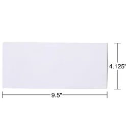 Best Staples QuickStrip EasyClose Self Seal #10 Business Envelopes, 4 1/8