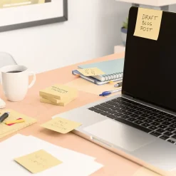 Sticky Notes*Staples Recycled Notes, 3