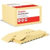 Sticky Notes*Staples Recycled Pop-up Notes, 3" x 3", Sunshine Collection, 100 Sheet/Pad, 36 Pads/Pack (S-33YRP36)