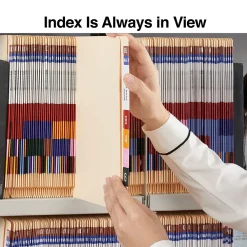 File Folders|Staples Reinforced End-Tab File Folders, Letter Size, Manila, 250/Box (ST56685-CC)