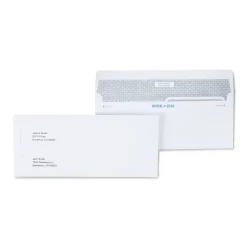 Hot Staples Reveal-N-Seal #9 Double Window Envelope, 3 7/8" x 8 7/8", White, 300/Box (20567-US)