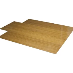 Chair Mats*Staples ® Roll Up Carpet & Hard Floor Chair Mat with Lip, 44" x 52", Low-Pile, Natural (PB0105ST)
