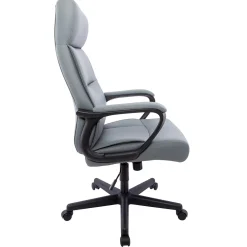 Ergonomic Chairs*Staples ® Rutherford Ergonomic Faux Leather Swivel Executive Chair, (58677V) Gray