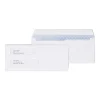 Clearance Staples Security Tinted #8 Business Envelopes, 3 5/8" x 8 5/8", White, 500/Box (438614-CC)