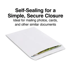 Hot Staples Self Seal Catalog Envelopes, 9"L x 12"H, White, 100/Box (19295VP)
