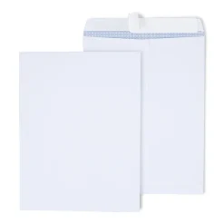 Hot Staples Self Seal Catalog Envelopes, 10"L x 13"H, White, 100/Box (21571)