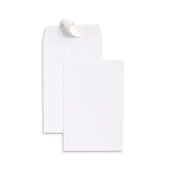 Online Staples Self Seal Catalog Envelope, 6" x 9", White, 12/Pack (594414/19007)