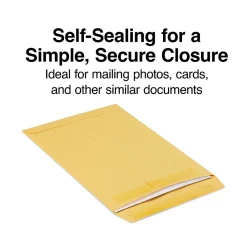 Discount Staples Self Seal Kraft Catalog Envelopes, 7.5"L x 10.5"H, Brown, 100/Box (534792/17105)