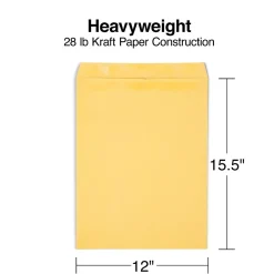 Discount Staples Self Seal Kraft Catalog Envelopes, 12