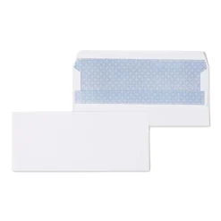 Clearance Staples Self Seal Self Seal Security Tinted #10 Business Envelopes, 4 1/8" x 9 1/2", White, 500/Box (ST511289-CC)