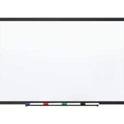 Dry Erase*Staples Standard Steel Dry-Erase Whiteboard, Aluminum Frame, 6' x 4' (52481/28695)