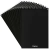 Notepads|Staples Steno Pads, 6" x 9", Gregg Ruled, Green, 80 Sheets/Pad, Dozen Pads/Pack (ST57353)