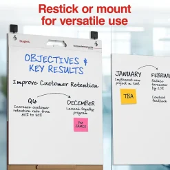 Easel Paper Pads*Staples Stickies Tabletop Easel Pad, 20" x 23", White, 20 Sheets/Pad (23448)